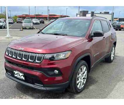 2022 Jeep Compass Latitude Lux 4x4 is a Red 2022 Jeep Compass Latitude SUV in Billings MT
