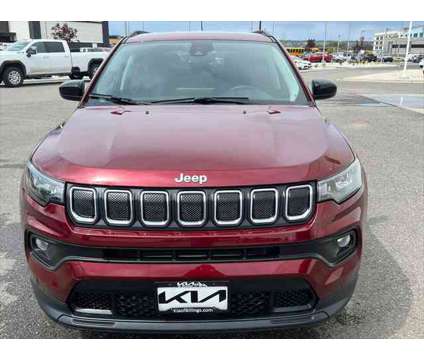 2022 Jeep Compass Latitude Lux 4x4 is a Red 2022 Jeep Compass Latitude SUV in Billings MT