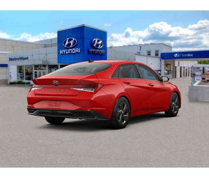 2023 Hyundai Elantra SEL is a Red 2023 Hyundai Elantra Sedan in Framingham MA