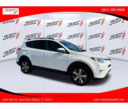 2018 Toyota RAV4 for sale is a White 2018 Toyota RAV4 2dr Car for Sale in West Palm Beach FL