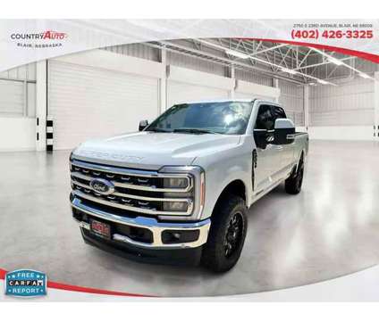 2023 Ford F250 Super Duty Crew Cab for sale is a White 2023 Ford F-250 Super Duty Car for Sale in Blair NE