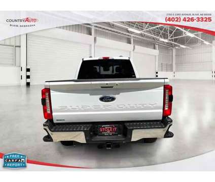 2023 Ford F250 Super Duty Crew Cab for sale is a White 2023 Ford F-250 Super Duty Car for Sale in Blair NE