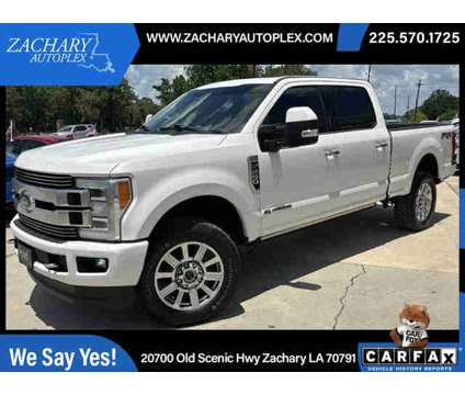 2019 Ford F250 Super Duty Crew Cab for sale is a White 2019 Ford F-250 Super Duty Car for Sale in Zachary LA