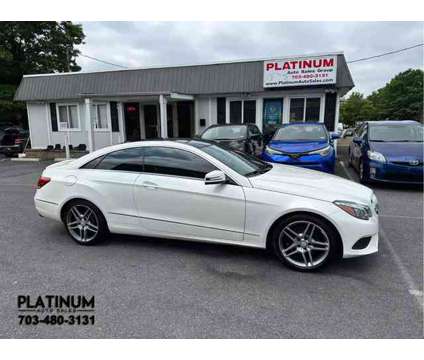 2014 Mercedes-Benz E-Class for sale is a White 2014 Mercedes-Benz E Class Car for Sale in Arlington VA