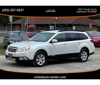 2011 Subaru Outback for sale is a White 2011 Subaru Outback 2.5i Car for Sale in Spanaway WA