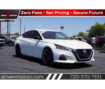 2020 Nissan Altima for sale is a White 2020 Nissan Altima 2.5 Trim Car for Sale in Greeley CO