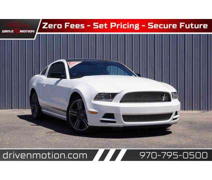 2013 Ford Mustang for sale is a White 2013 Ford Mustang Car for Sale in Greeley CO