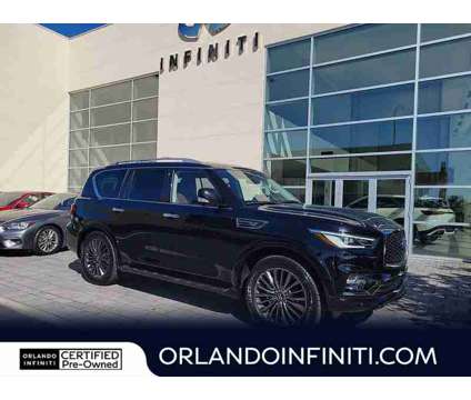 2023UsedINFINITIUsedQX80 is a Black 2023 Infiniti QX80 Car for Sale in Orlando FL
