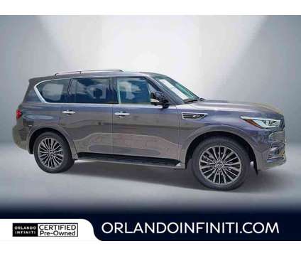 2023UsedINFINITIUsedQX80 is a Grey 2023 Infiniti QX80 Car for Sale in Orlando FL