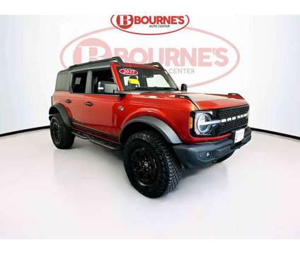 2022UsedFordUsedBronco is a Red 2022 Ford Bronco Car for Sale in South Easton MA