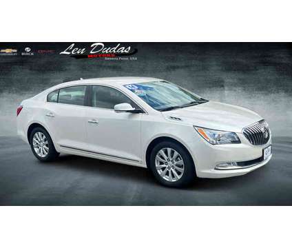 2014UsedBuickUsedLaCrosse is a White 2014 Buick LaCrosse Car for Sale in Stevens Point WI