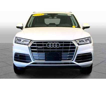 2018UsedAudiUsedQ5 is a White 2018 Audi Q5 Car for Sale in Westwood MA