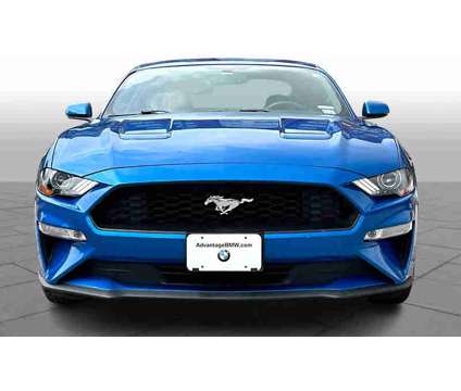 2019UsedFordUsedMustang is a Blue 2019 Ford Mustang Car for Sale in Houston TX