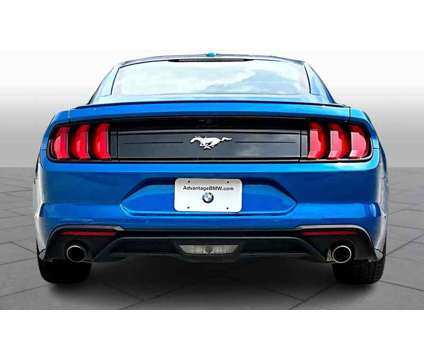 2019UsedFordUsedMustang is a Blue 2019 Ford Mustang Car for Sale in Houston TX