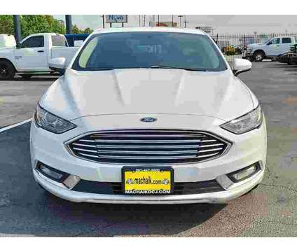 2018UsedFordUsedFusion is a White 2018 Ford Fusion Car for Sale in Houston TX