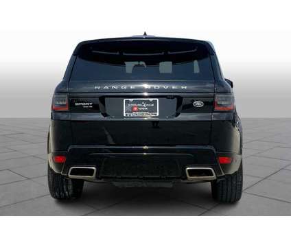 2020UsedLand RoverUsedRange Rover Sport is a Black 2020 Land Rover Range Rover Sport Car for Sale in Houston TX