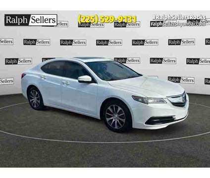 2016UsedAcuraUsedTLX is a White 2016 Acura TLX Car for Sale in Gonzales LA
