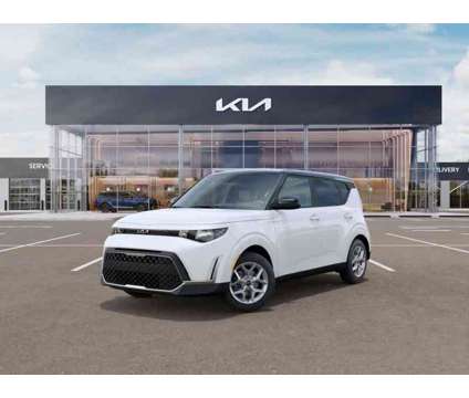 2024NewKiaNewSoul is a Black, White 2024 Kia Soul Car for Sale in Overland Park KS