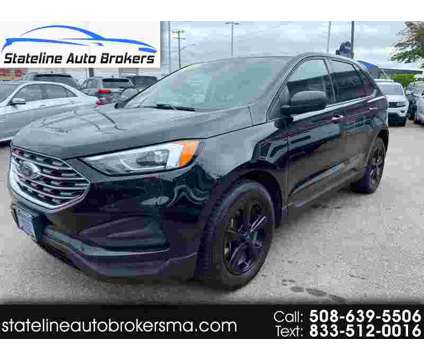 Used 2021 FORD Edge For Sale is a Black 2021 Ford Edge SUV in Attleboro MA