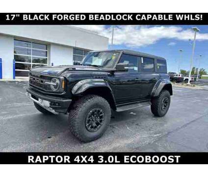 2024 Ford Bronco Raptor is a Black 2024 Ford Bronco Car for Sale in Plymouth WI