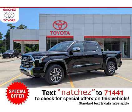2024 Toyota Tundra 1794 Edition is a Black 2024 Toyota Tundra 1794 Trim Car for Sale in Natchez MS