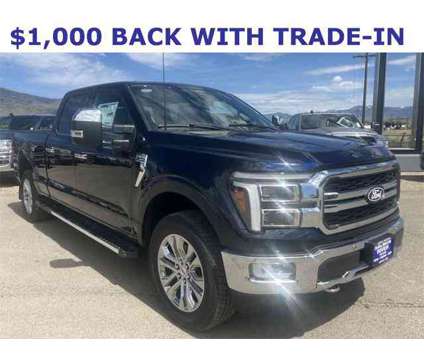 2024 Ford F-150 LARIAT is a Blue 2024 Ford F-150 Lariat Car for Sale in Salmon ID