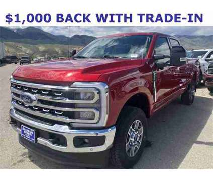 2024 Ford Super Duty F-350 SRW LARIAT is a Red 2024 Ford Car for Sale in Salmon ID