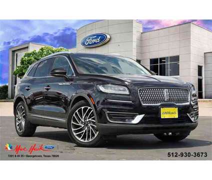 2019 Lincoln Nautilus Reserve is a Black 2019 Car for Sale in Georgetown TX