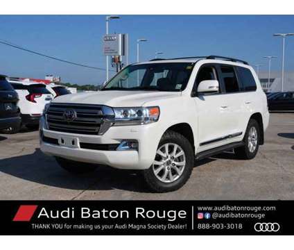 2017 Toyota Land Cruiser is a White 2017 Toyota Land Cruiser Car for Sale in Baton Rouge LA