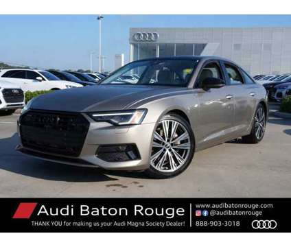 2021 Audi A6 Sport Premium Plus is a Tan 2021 Audi A6 3.0 quattro Car for Sale in Baton Rouge LA