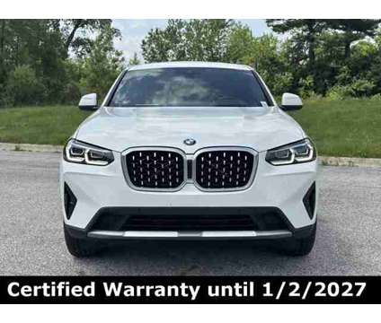 2022 BMW X4 xDrive30i is a White 2022 BMW X4 xDrive30i Car for Sale in Schererville IN