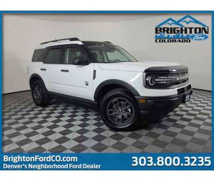 2023 Ford Bronco Sport Big Bend is a White 2023 Ford Bronco Car for Sale in Brighton CO