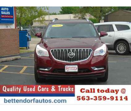 2015 Buick Enclave Leather is a Red 2015 Buick Enclave Leather Car for Sale in Moline IL