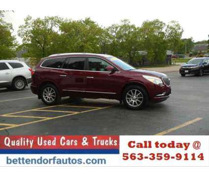 2015 Buick Enclave Leather is a Red 2015 Buick Enclave Leather Car for Sale in Moline IL