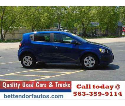 2013 Chevrolet Sonic LS is a Blue 2013 Chevrolet Sonic LS Car for Sale in Moline IL