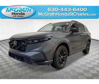 2025 Honda CR-V Hybrid Sport-L is a Grey 2025 Honda CR-V Hybrid in Saint Charles IL