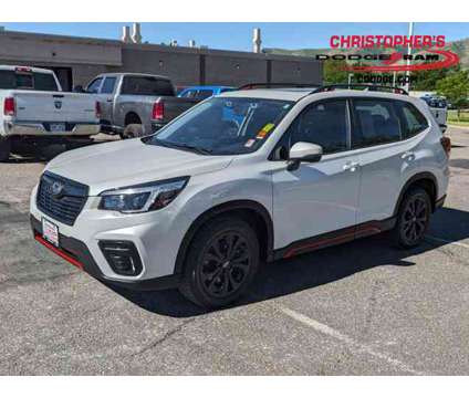 2021 Subaru Forester Sport is a White 2021 Subaru Forester 2.5i Car for Sale in Golden CO