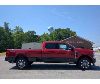 2024 Ford Super Duty F-350 SRW King Ranch is a Red 2024 Ford Car for Sale in Winder GA
