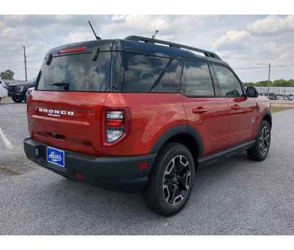 2024 Ford Bronco Sport Outer Banks is a Red 2024 Ford Bronco Car for Sale in Winder GA