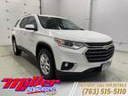 2021 Chevrolet Traverse White, 39K miles