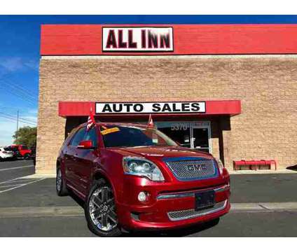 2012 GMC Acadia for sale is a Red 2012 GMC Acadia Car for Sale in Las Vegas NV
