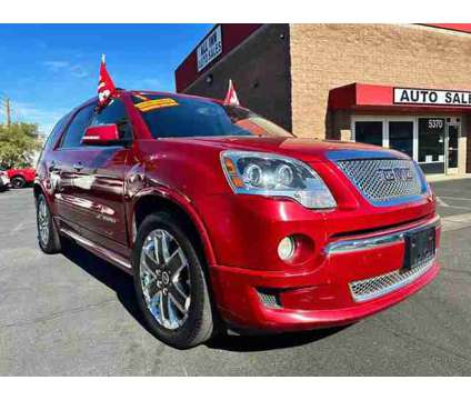 2012 GMC Acadia for sale is a Red 2012 GMC Acadia Car for Sale in Las Vegas NV