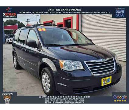 2009 Chrysler Town &amp; Country for sale is a Blue 2009 Chrysler town &amp; country Car for Sale in Dallas TX