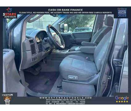 2005 Nissan Titan Crew Cab for sale is a Grey 2005 Nissan Titan Crew Cab Car for Sale in Dallas TX