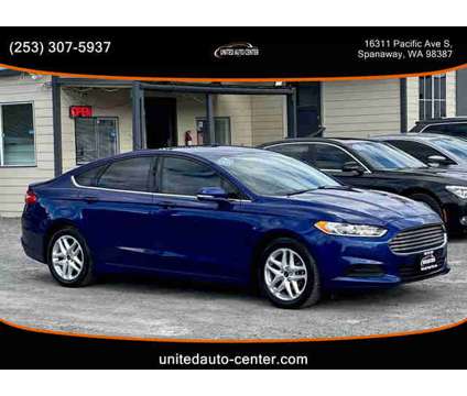 2013 Ford Fusion for sale is a Blue 2013 Ford Fusion Car for Sale in Spanaway WA