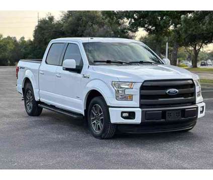 2015 Ford F150 SuperCrew Cab for sale is a White 2015 Ford F-150 SuperCrew Car for Sale in Austin TX