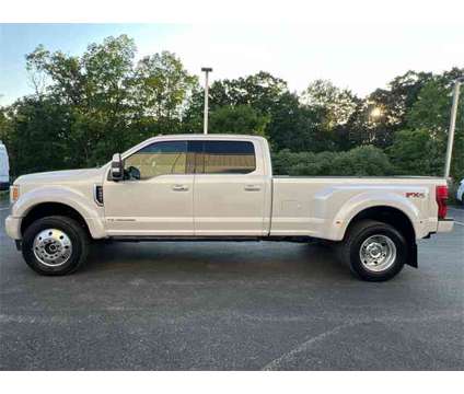 2018 Ford F-450SD Limited DRW is a Gold, White 2018 Ford F-450 Limited Truck in Zelienople PA