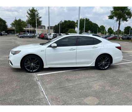 2018 Acura TLX 3.5L V6 w/Technology &amp; A-Spec Packages is a White 2018 Acura TLX Sedan in Houston TX