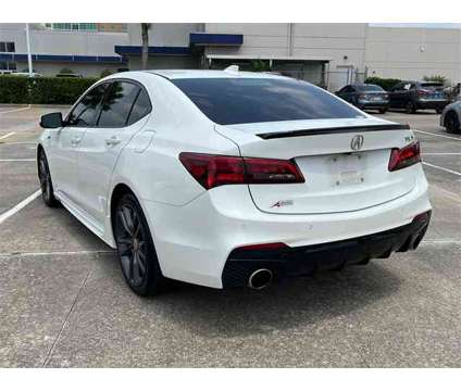 2018 Acura TLX 3.5L V6 w/Technology &amp; A-Spec Packages is a White 2018 Acura TLX Sedan in Houston TX