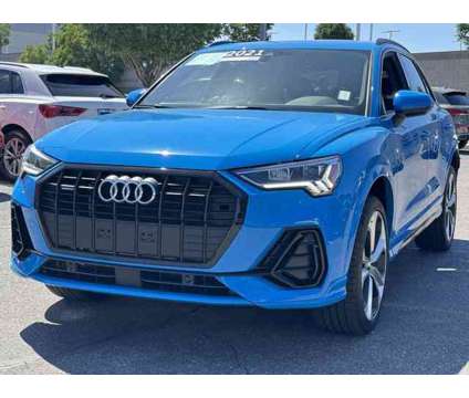 2021 Audi Q3 Premium Plus S Line quattro is a Blue 2021 Audi Q3 SUV in Albuquerque NM